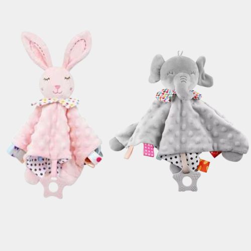 doudou plat tout doux pour apaiser bébé naturellement